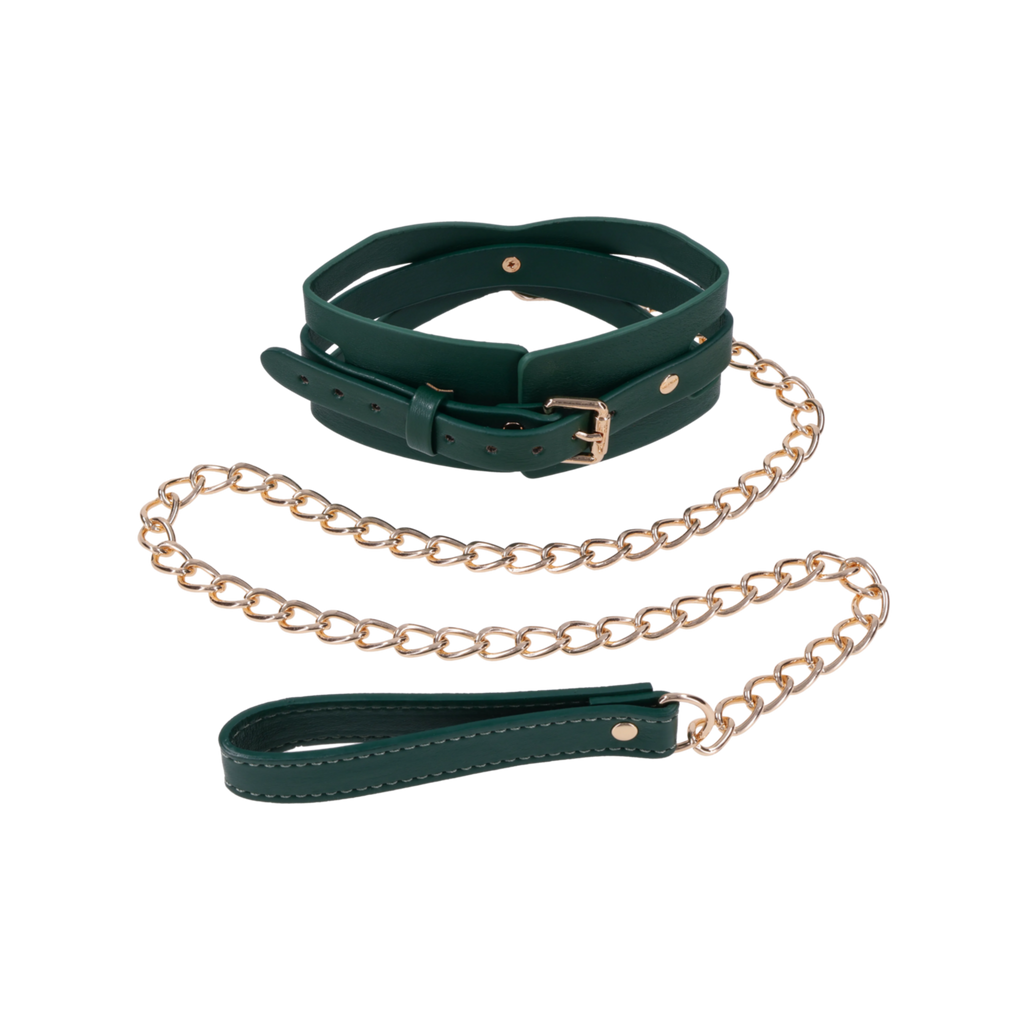 Indica Cutout Collar and Leash