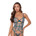 Nova Blacklight Lace Corset