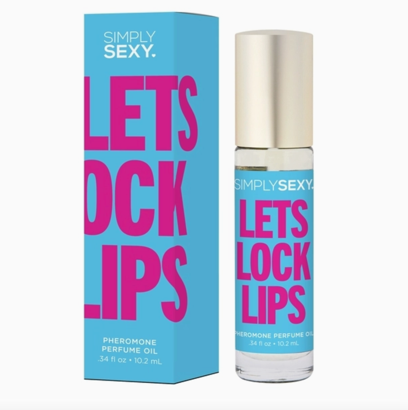 Let's Lock Lips Pheromone Perfume Oil  - Rollerball