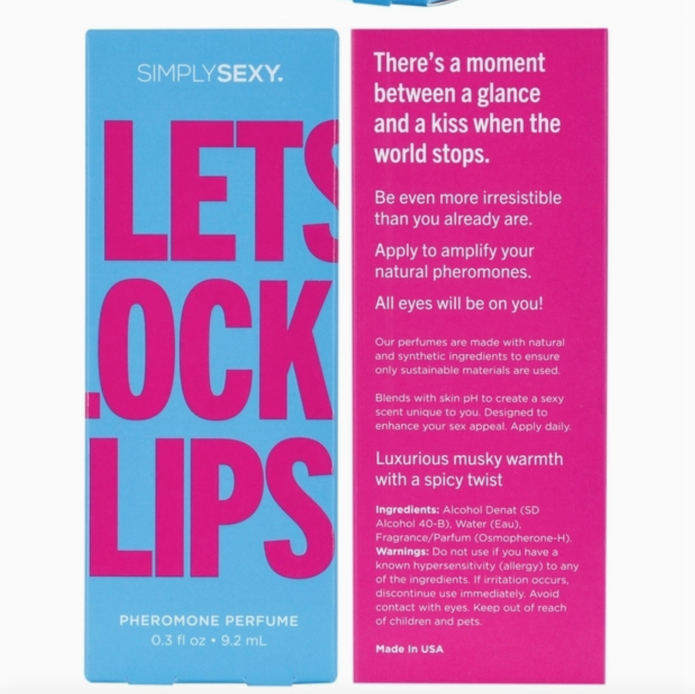 Let's Lock Lips Pheromone Perfume Spray