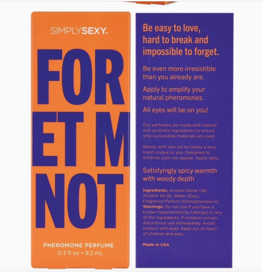 Forget Me Not Pheromone Perfume Spray
