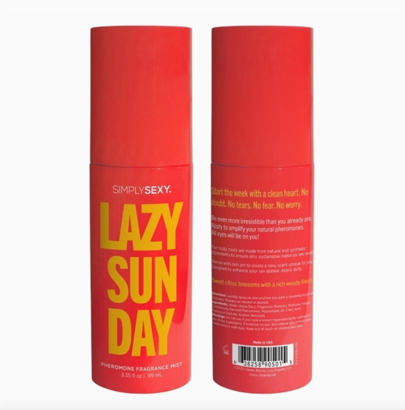 Lazy Sunday Pheromone Body Mist