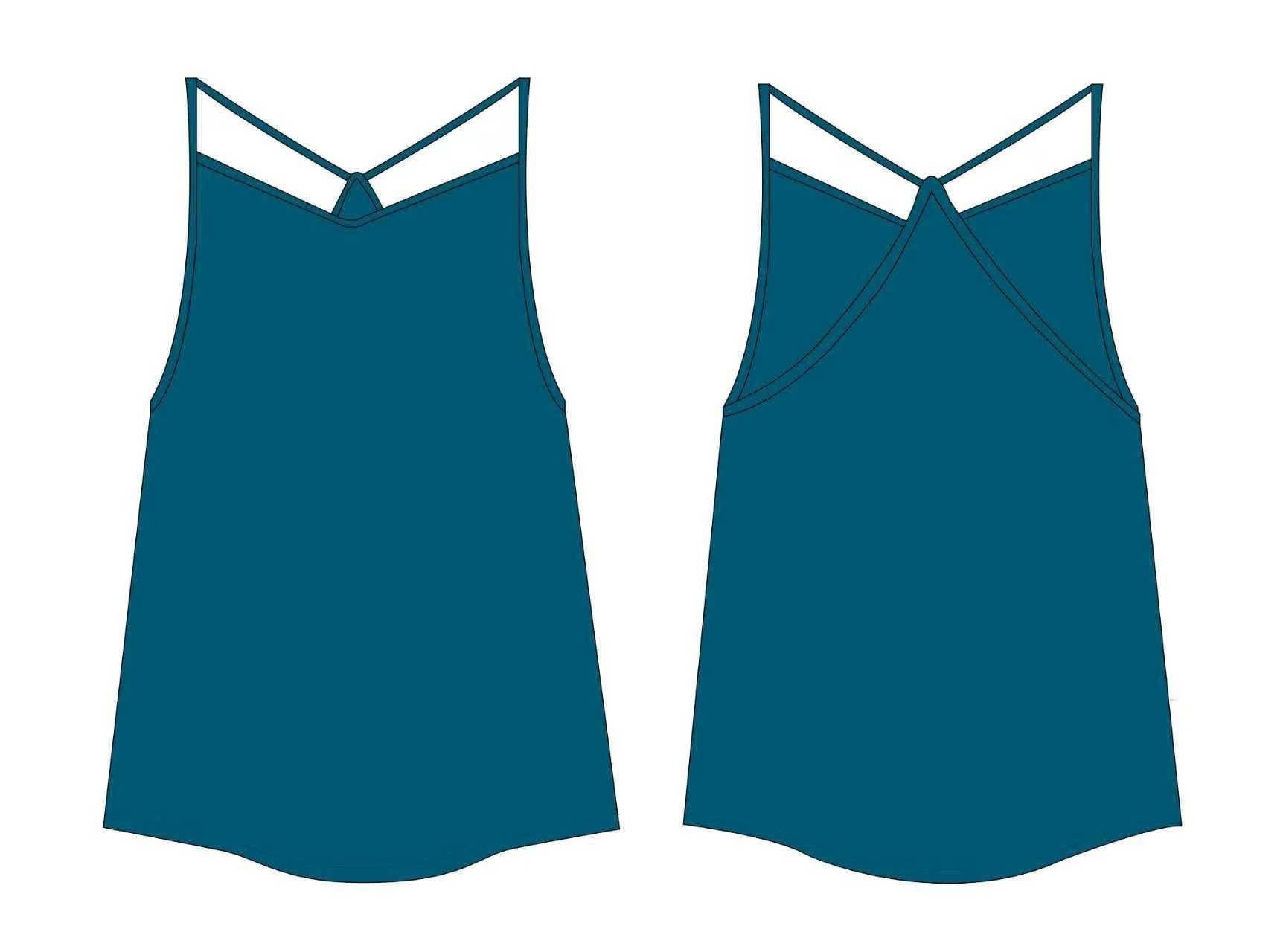 Luxe Noir Racerback Bamboo Chemise
